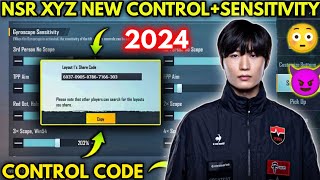 UPDATE 31 NSR XYZ NEW BEST SENSITIVITY  CODE AND BASIC SETTING CONTROL PUBG MOBILE [upl. by Sapienza]