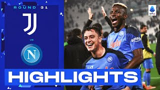 JuventusNapoli 01  Stoppage time drama in Turin Goals amp Highlights  Serie A 202223 [upl. by Trini798]