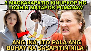 3 MAGKAKAPATID NA NAULILA SA MAGULANG KINUPKOP NG TIYAHIN PERO INALIPUSTA AT GINAWANG ALIPIN [upl. by Alicsirp97]