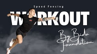 Speed Fencing Workout With Sergey Bida By Bida Foundation Advance [upl. by Derk]