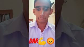 tusharpayla dar song 💪😡😄 short video [upl. by Ailegra]