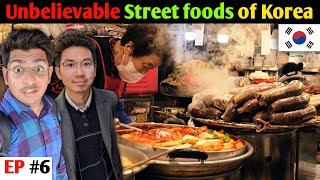 EXTREME STREET FOOD MARKET OF KOREA 🇰🇷🔥 koreakalala [upl. by Atila]