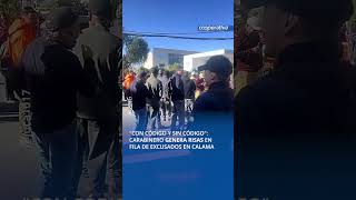 Particular explicación de carabinero en Calama para quienes se excusan de votar [upl. by Harday]