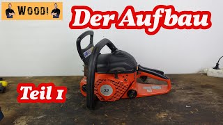 Dolmar PS 32  der Aufbau  Teil 1  Motorsäge reparieren [upl. by Faith]