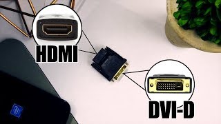 DVID to HDMI Adapter Work 2020 [upl. by Nillek]