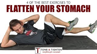 4 Ab exercises to flatten your stomach [upl. by Parent]