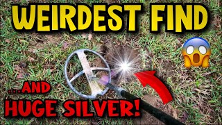 MASSIVE SILVER and one of the WEIRDEST FINDS I’ve ever made METAL DETECTING  XP DEUS II [upl. by Letsyrhc]