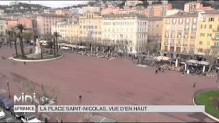 VUE DEN HAUT  La place Saint Nicolas [upl. by Itsyrk]