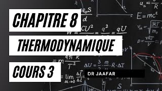 Physique  Chapitre 8 Cours 3  Dr Jaafar [upl. by Elokyn]