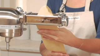 KitchenAid Stand Mixer Pasta Roller Attachment [upl. by Ahsaz652]