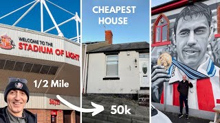 Cheapest House Next To Stadium Of Light Sunderland  Southwick Walk [upl. by Ahsaeyt]