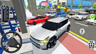 Brand New Kia EV9 Electric SUV Car In Auto Repair Shop  3d Driving Class android game cargame [upl. by Tooley]