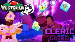 Ultimate Cleric Guide  Vesteria Giveaway winner [upl. by Tybald]