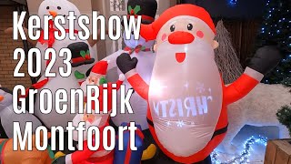 Kerstshow 2023 GroenRijk Montfoort [upl. by Aikrehs]