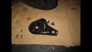 How to fix an HJC helmet visor bracket [upl. by Abehshtab620]