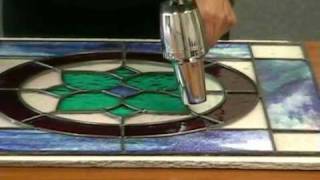 Building a Leaded Stained Glass Window with NO Days Glaze  Quick Cure Method [upl. by Eiramave]