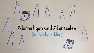 Allerheiligen und Allerseelen für Kinder erklärt [upl. by Risay]