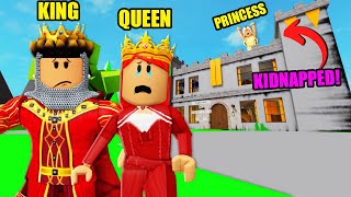 I Started A ROYAL FAMILY With My GIRLFRIEND In BROOKHAVEN RP Our DAUGHTER Gets KIDNAPPED [upl. by Meyeroff]