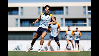 Real Madrid Training 15 July First PreSeason Training  Alaba TBO Lunin Fran Vallejo are back [upl. by Milore]