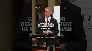 Sen Lankford reveals threat he received from a popular commentator over border bill [upl. by Niamor]