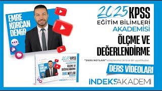 34 2025 KPSS  Ölçme Değerlendirme  Ölçme Araçları IÖlçme Araçları ve Genel ÖzEmre Korcan DEMİR [upl. by Janek]