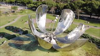 2018  Floralis Genérica Plaza de las Naciones Unidas  Buenos Aires [upl. by Gaylene]