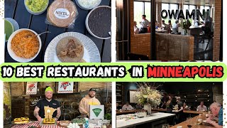 Top 10 Best Restaurants to Visit in Minneapolis MN [upl. by Notgnilra]