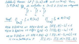 Integration 9 Additivity theorem [upl. by Ised]