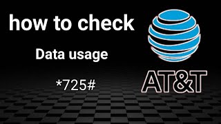 how we can Check ATampT Data usage  ATampT Data Balance codes [upl. by Dedie304]