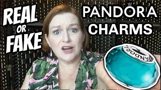 10 Steps to Tell if Pandora Charms REAL or FAKE  How to Spot a Knock Off Pandora Charm Bracelet [upl. by Asirap834]