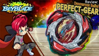 A forma final do Belial Review Dangerous Belial Perfectgear  beyblade Burst [upl. by Anihsat]