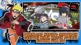 DOWNLOAD NARUTO GEKITOU NINJA TAISEN SPECIAL FULL ISO  SAVE DATA TAMAT  SETTING 60FPS DHOLPIN EMU [upl. by Esina]