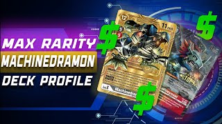 MAX RARITY BT15 Machinedramon Deck Profile [upl. by Intosh19]