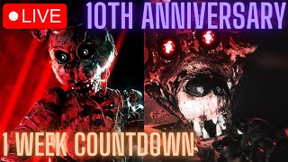 THE JOY OF CREATION REMAKE FNAF 10TH ANNIVERSARY Vtuber Plays TJOC Demo [upl. by Slavin]