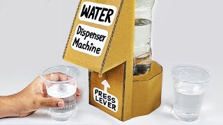 How to make water dispenser at home [upl. by Iamhaj]