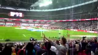 Scotland fans unite and Boo God Save Queen at Wembley [upl. by Laehcim729]