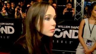 Exclusive Interview Ellen Page on red carpet at Beyond Two Souls premiere [upl. by Rossy]