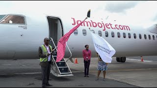 Jambojet Operates the most Sustainable flight [upl. by Hadlee323]