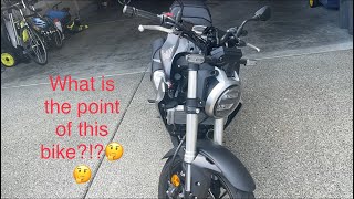 What is a Honda CB300r EVEN FOR Bike review [upl. by Faydra]