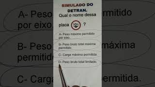 Prova teórica do detran prova do Detran como passar na prova teórica do detran 2024 [upl. by Moya]