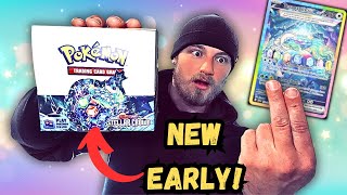 I Opened NEW Stellar Crown Pokemon Cards amp Pulled It [upl. by Anikram]