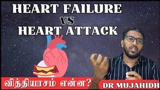 Heart failure vs Heart attack in tamil  இருதய செயலிழப்பு அறிகுறிகள் [upl. by Altaf]