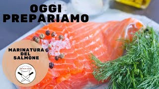 LA MARINATURA DEL SALMONE  Ecco il tutorial [upl. by Asirak]