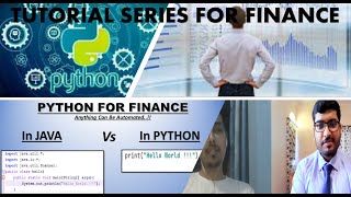 Python for Finance Tutorial Episode 1 Why Python Is Programming for Finance  Why this Tutorial [upl. by Gardas992]