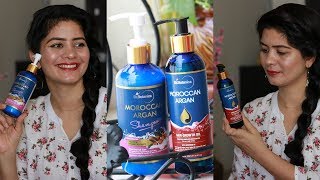 I Used St Botanica Moroccan Argan Shampoo amp Oil  Heres Is The Result  REVIEW [upl. by Linsk508]