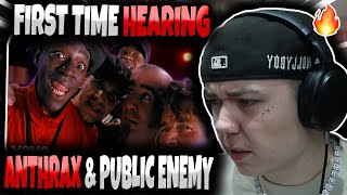 HIP HOP FAN’S FIRST TIME HEARING  Anthrax amp Public Enemy  Bring The Noise  GENUINE REACTION [upl. by Oynotna]