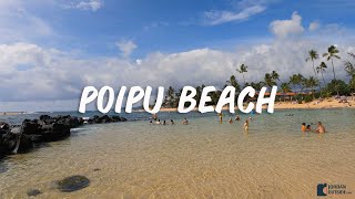 The Best Snorkeling at Poipu Beach on the south end of Kauai Hawaii [upl. by Idoj]