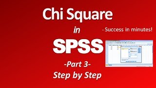 Chi Square Test in SPSS Part 3 [upl. by Aseram179]