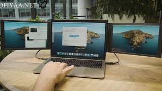 OFIYAA Tri Screen Tutorial Mac Display [upl. by Reinaldos832]