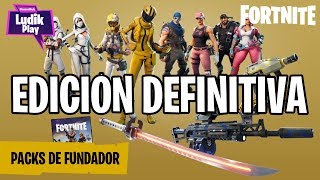 CONTENIDO DE LA EDICIÓN DEFINITIVA  FORTNITE SALVAR EL MUNDO  GUÍA ESPAÑOL [upl. by Fari950]